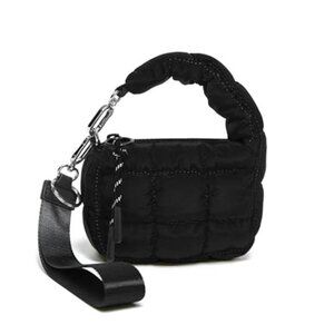 Women's Cute Mini Quilted Wristlet Gift Pouch Puffer Evening Bag